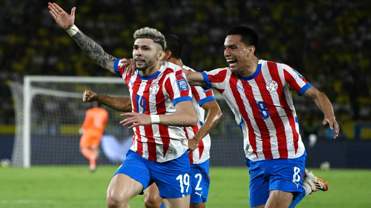 Paraguay chủ động chơi chậm chắc, bóp nghẹt không gian để phá lối chơi của đối phương