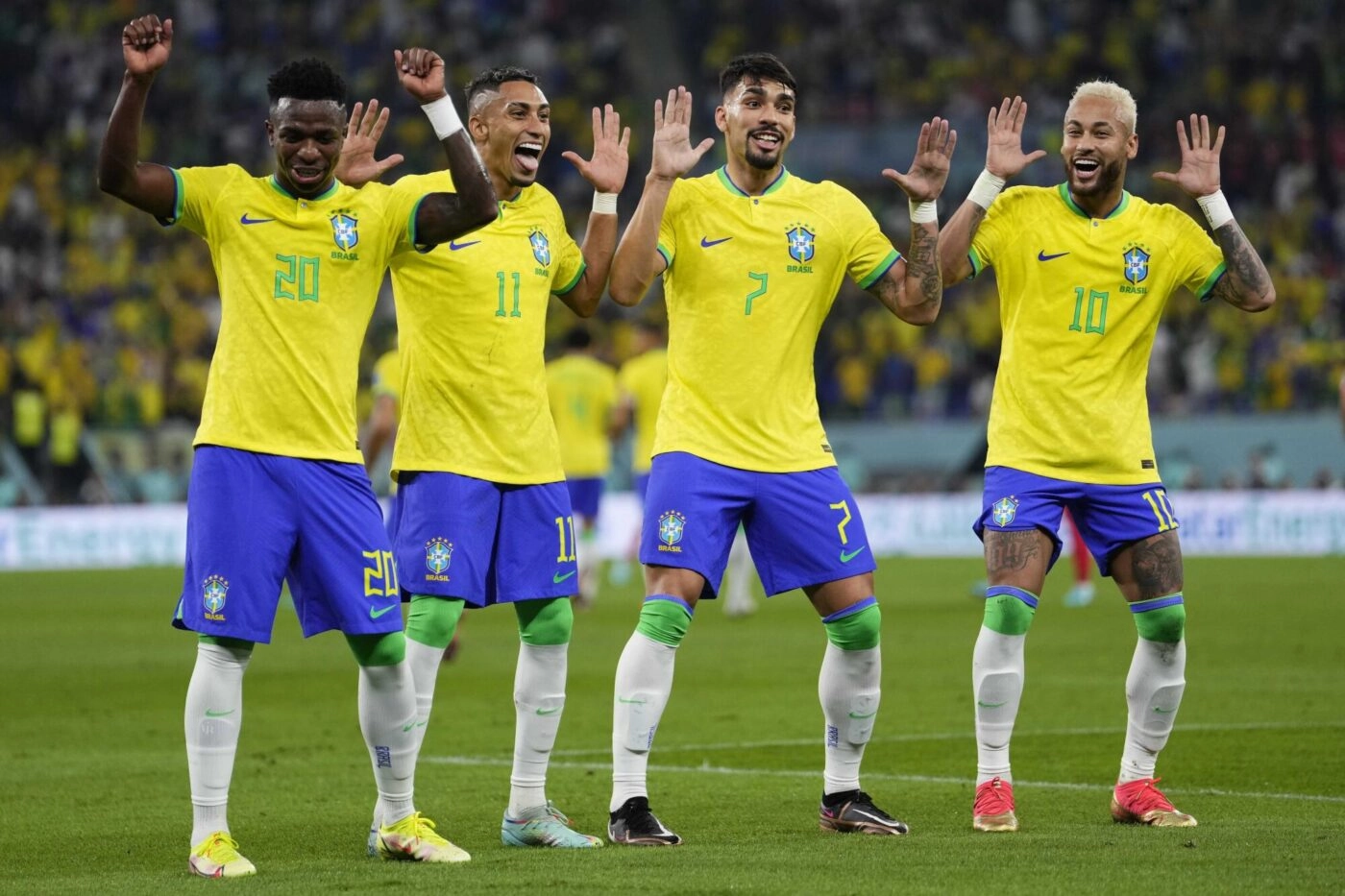 Brazil sở hữu sức mạnh tấn công vượt trội
