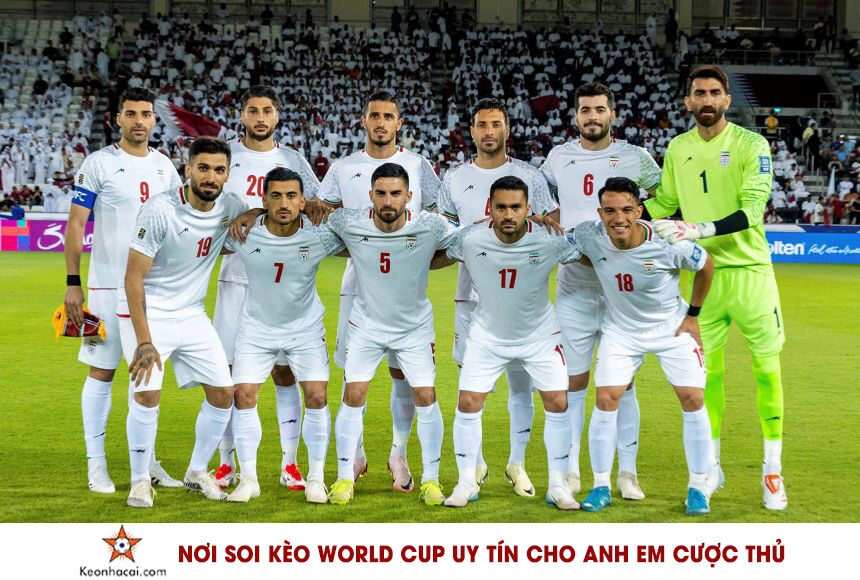 Iran mang tới giải đấu một đội hình rất đồng đều