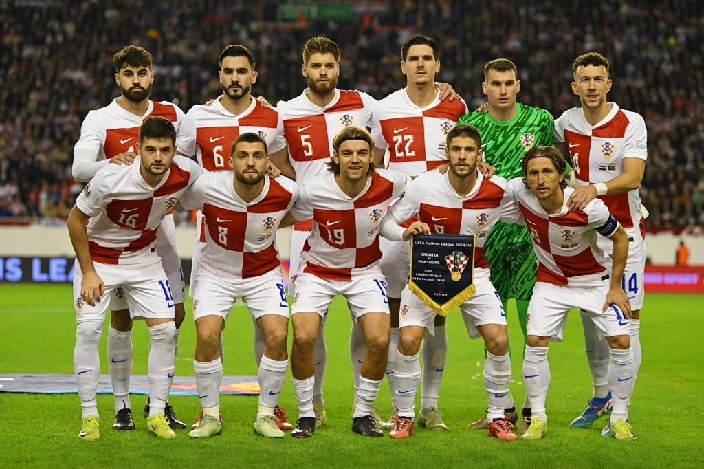 Đội hình thi đấu dự kiến của đội tuyển Croatia