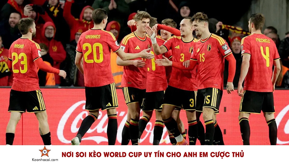 Bỉ sở hữu dàn sao tấn công chất lượng với Kevin De Bruyne, Romelu Lukaku hay Jeremy Doku