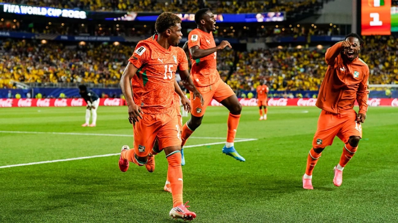 Bờ Biển Ngà lần đầu tiên trong lịch sử vượt qua vòng bảng của một kỳ World Cup