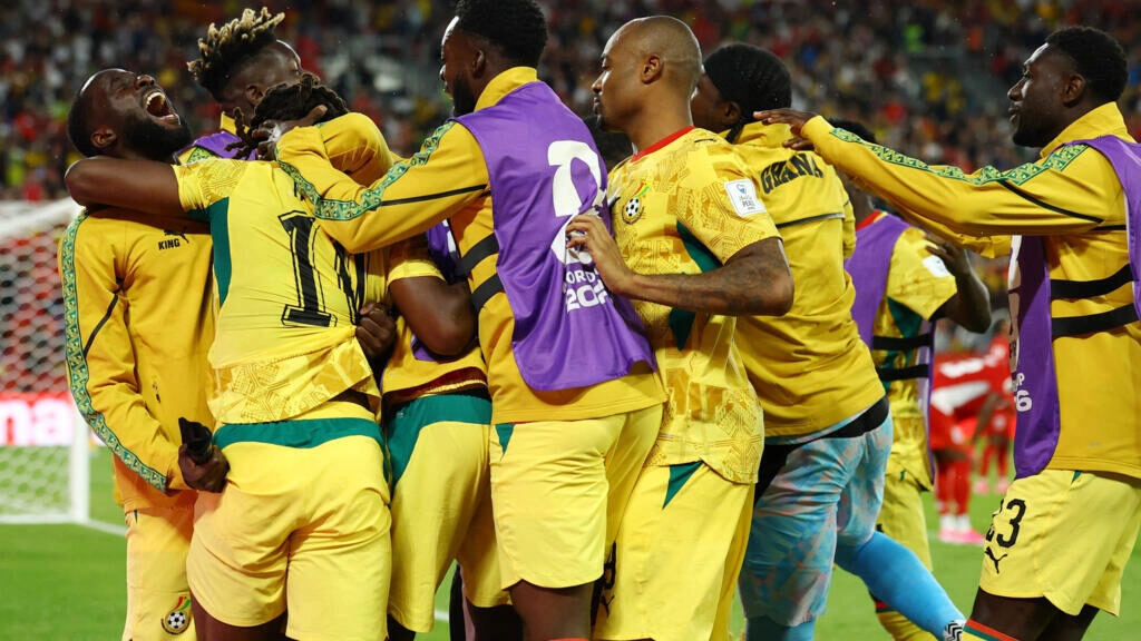 Ghana bị giới chuyên môn đánh giá là tương đối lép vế về mặt kiểm soát thế trận.